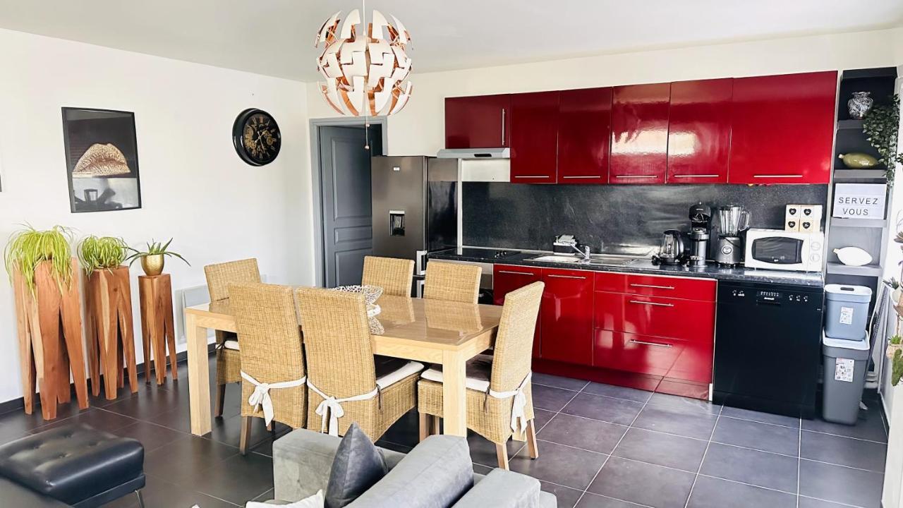 Maison Cosy A Andres + Parking Exterior foto